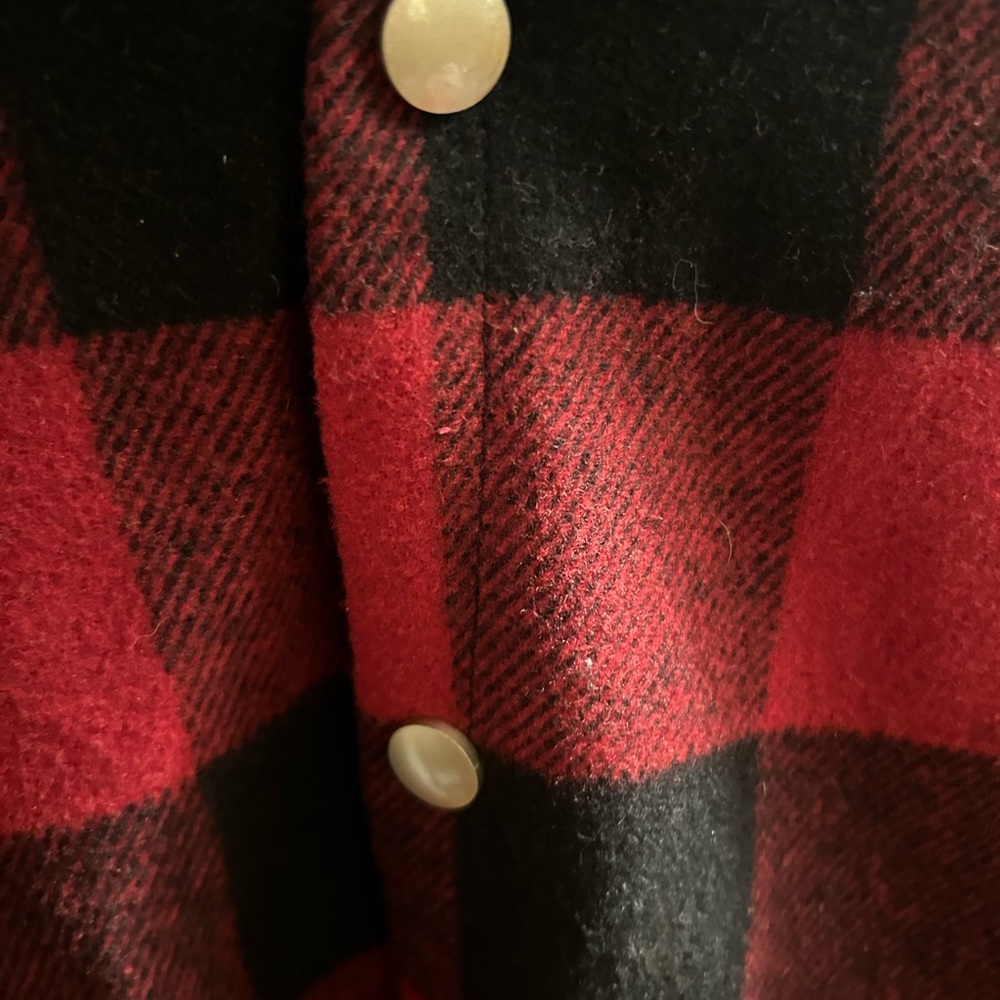 Slate & Stone Checkered Pattern Varsity Jacket. - image 5